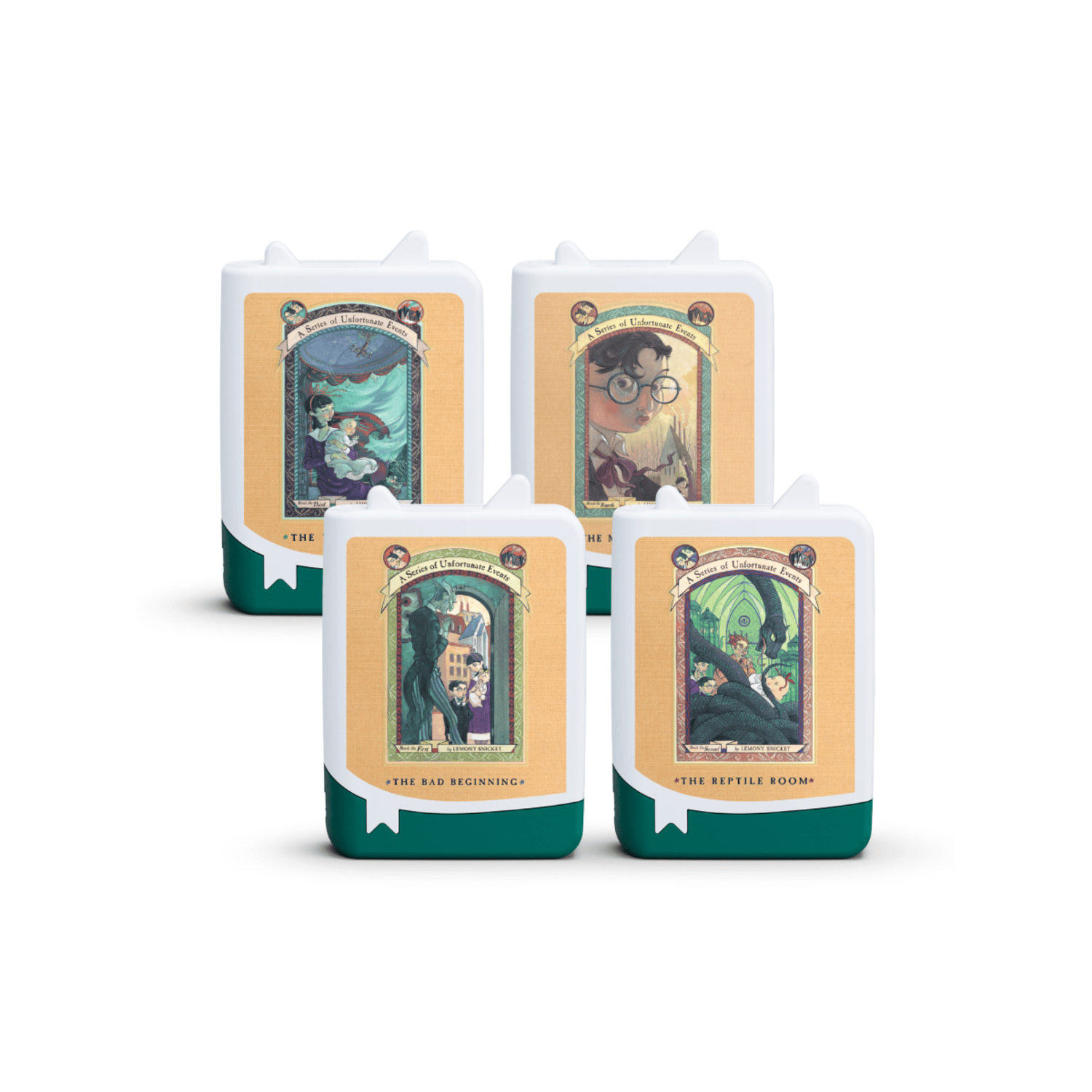 A Series Of Unfortunate Events Book Tonies - 4 Pack