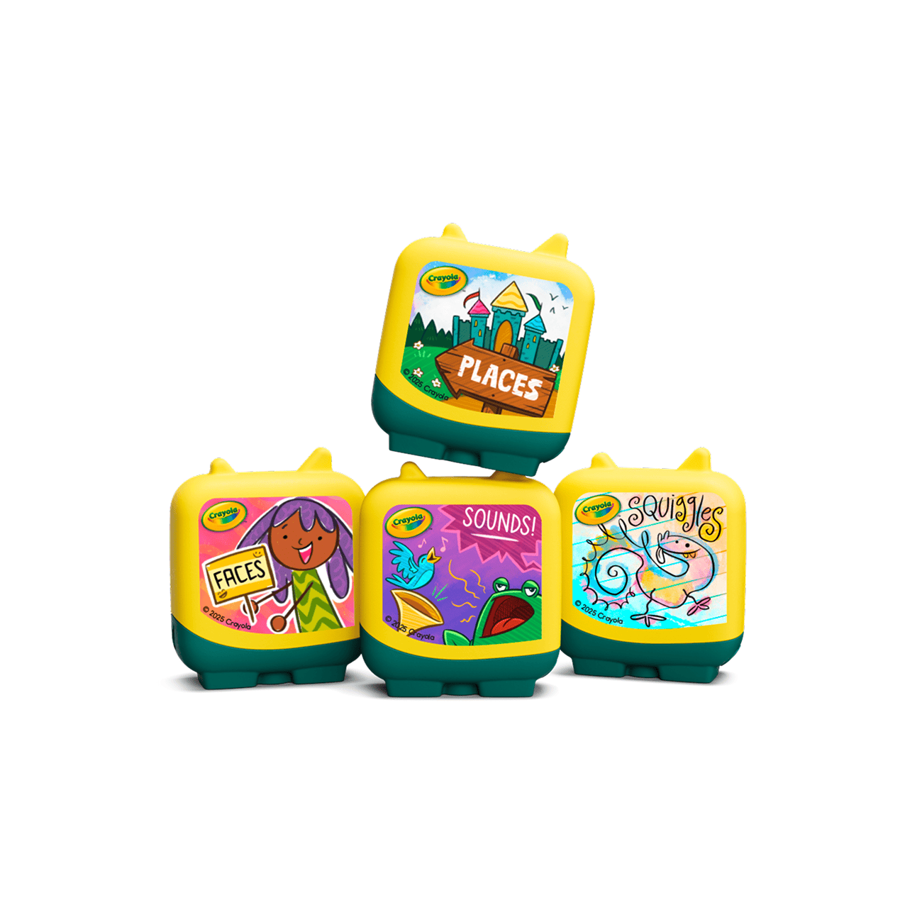 Crayola Art Adventures Pocket Tonies - 4 Pack