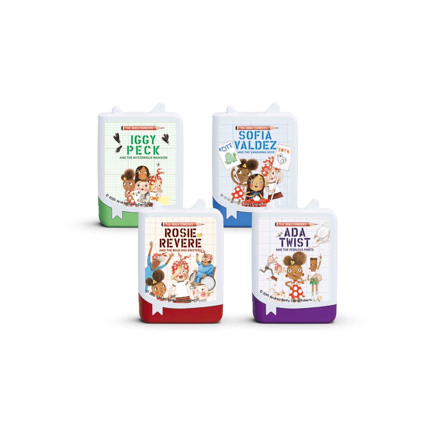 Questioneers Book Tonies - 4 Pack